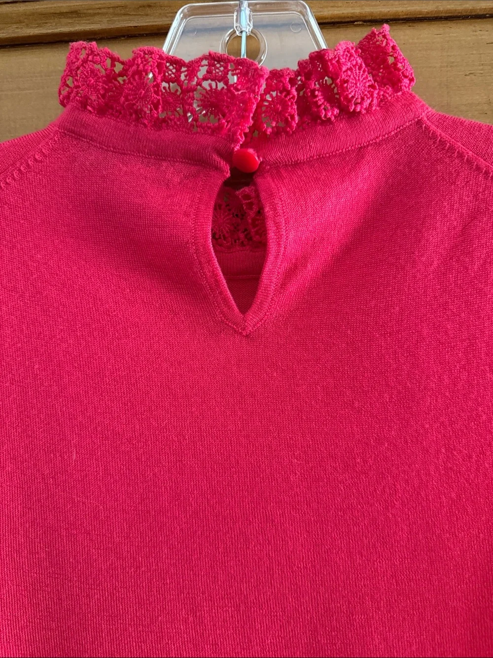 J. Crew Women's Ruffle Turtleneck Sweater - Bright Pink